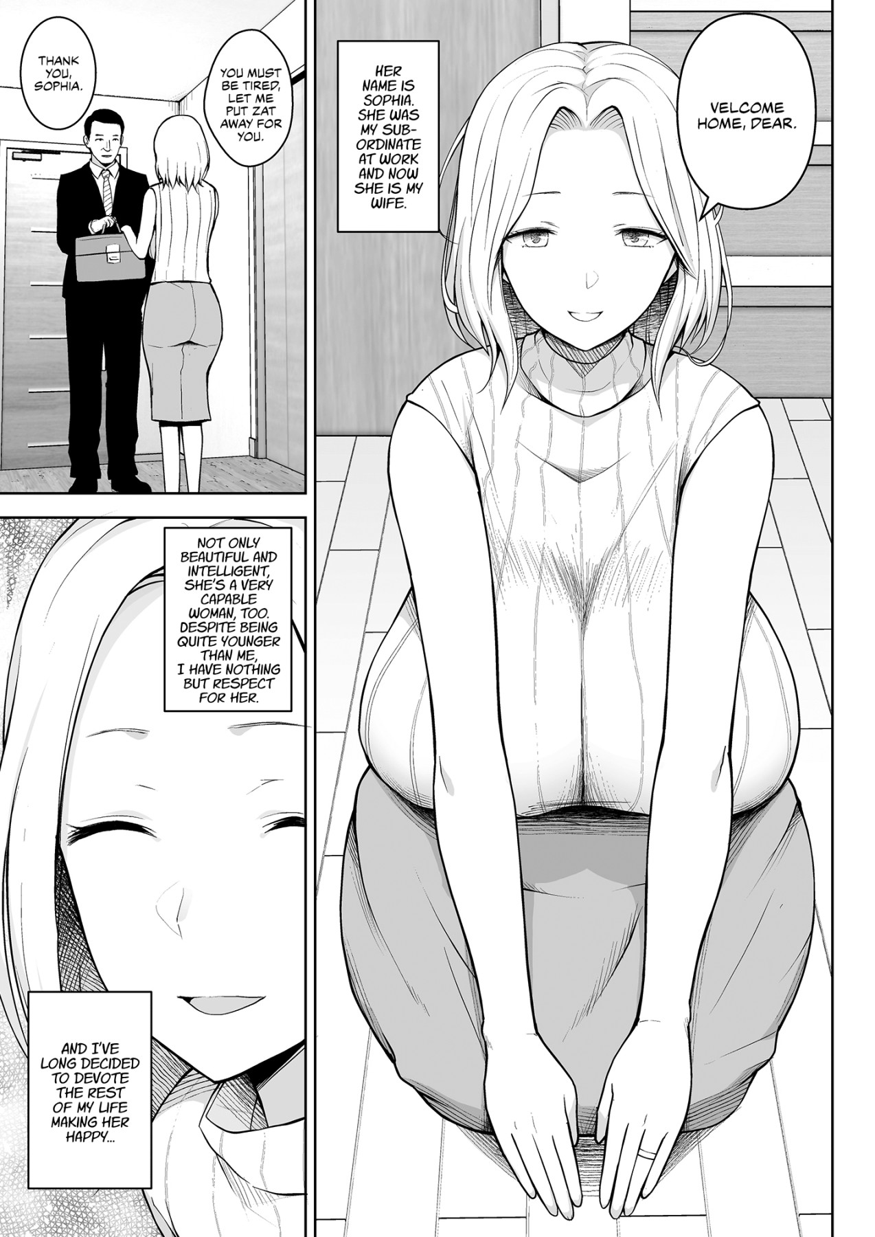 Hentai Manga Comic-Russian Wife Dreams of Electric Vibrator-Read-1
